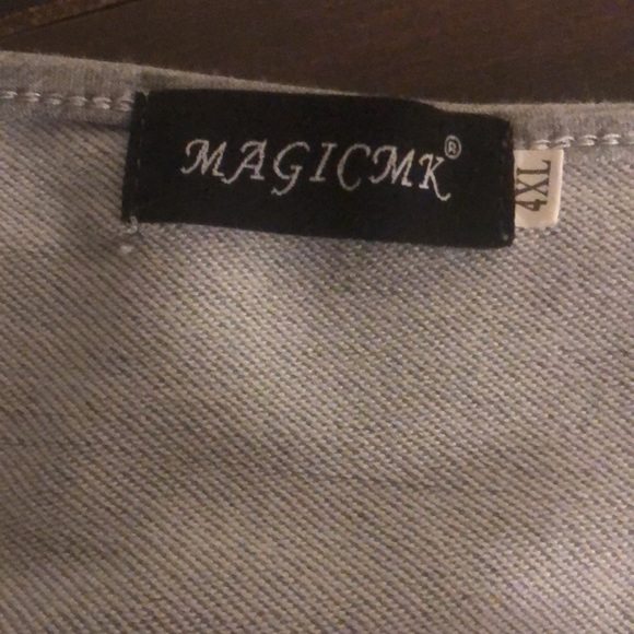 MagicMK Jack O’Lantern Sweatshirt Size 4XL - Picture 7 of 8